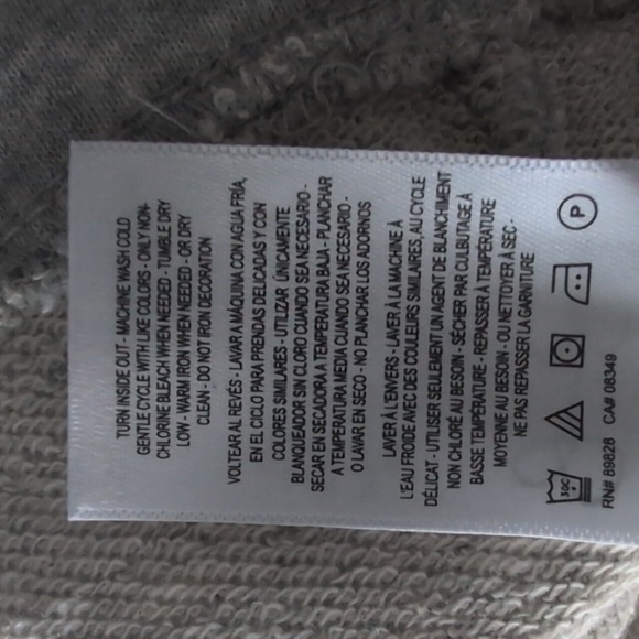 Jessica Simpson Women's Kiana Velvet Lace Up Sweatshirt - Picture 8 of 8